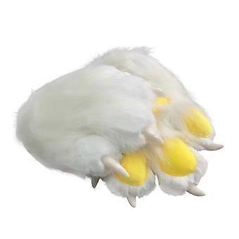 Karvaiset kissan tassuhanskat Pehmolelujen tassuhanskat Kissan kynsihanskat Pörröiset cosplay-hanskat naamiaisasusteisiin Jikaixiang