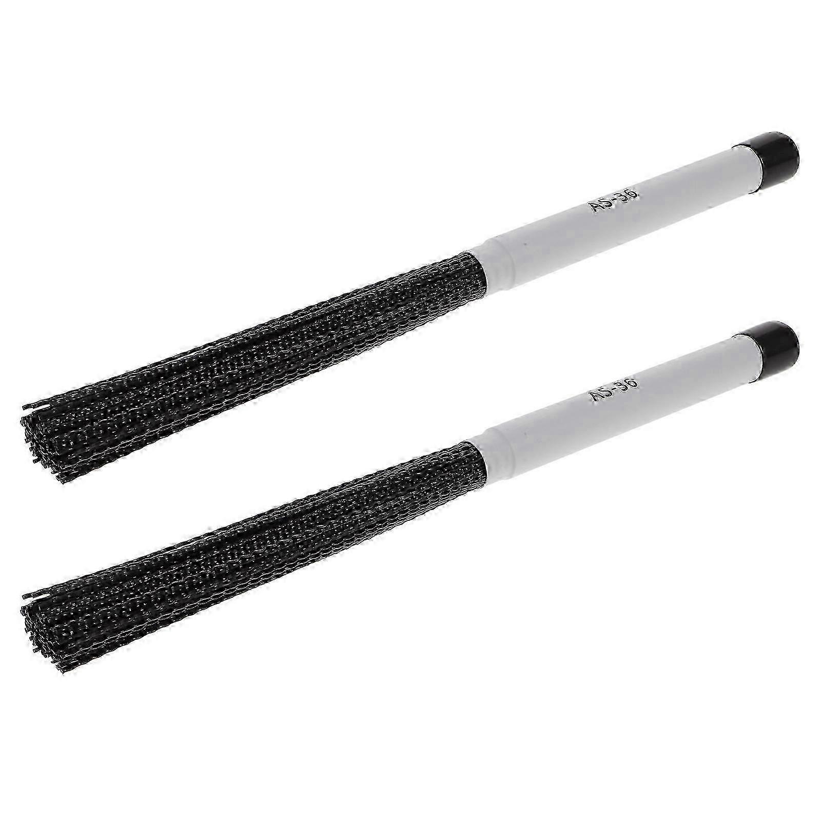 1 Pair Nylon Drum Brushes for Percussion Instruments, Jazz Drum Brushes