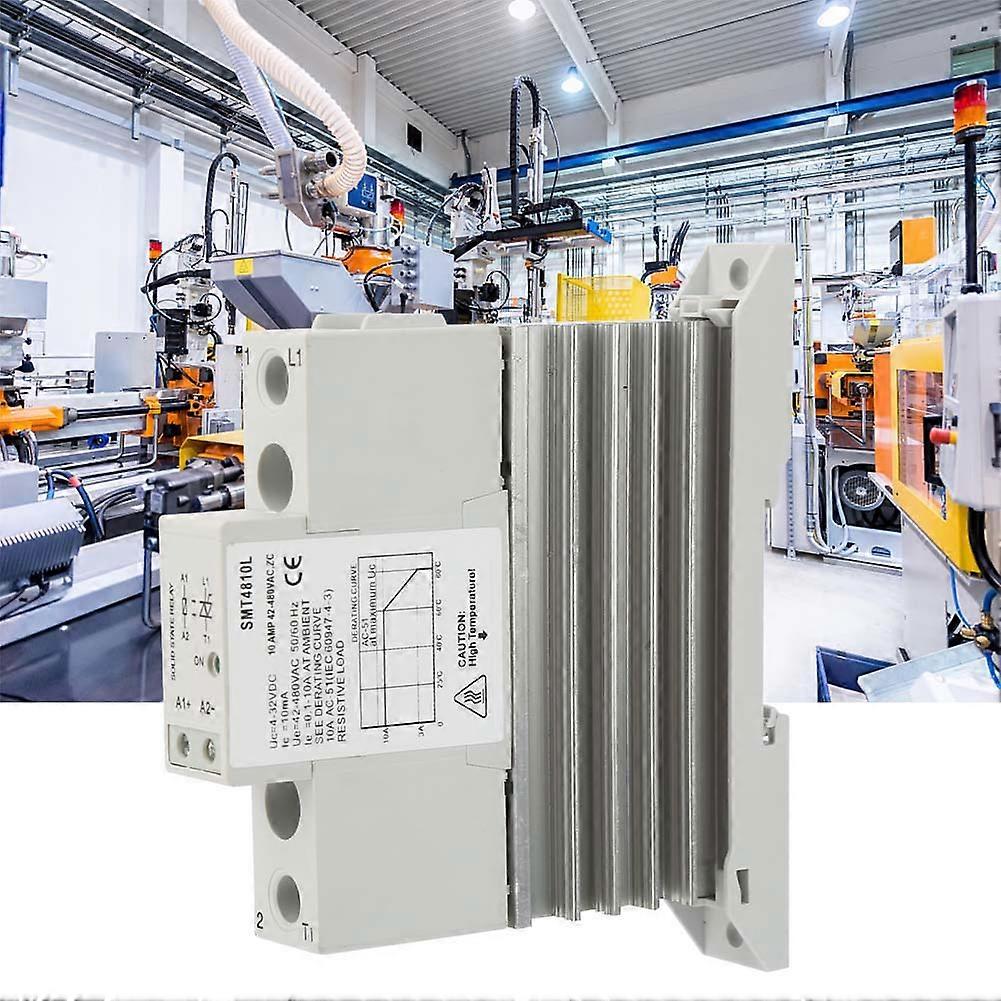 SMT4825L Ultra Thin Single Phase Solid State Relay Module With Base (SMT4810L)