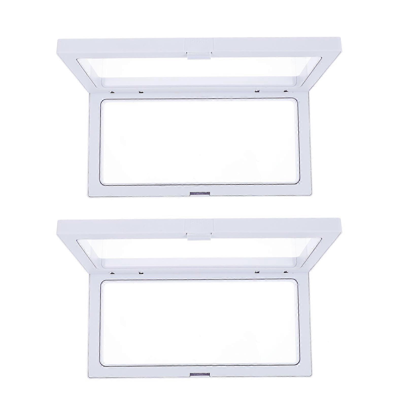 2pcs Floating Display Cases Floating Display Holders Floating Display Stands