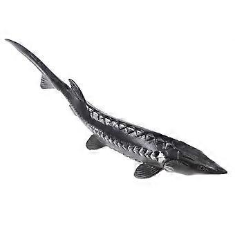 Simulation de poisson d’esturgeon Modèle d’enfant Simulation Modèle animal marin Faux jouet d’esturgeon