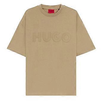 T-shirt oversize Hugo pour homme avec logo Dinkee