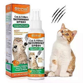 Cat Scratch Repellent Spray 120 ml - Natural Behaviour Training, Safe for Pets