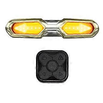 Sykkel Smart blinklys baklys Intelligent fjernkontroll Sykling Sikkerhetsadvarsel Sykkellys MTB LED USB-oppladbart lys