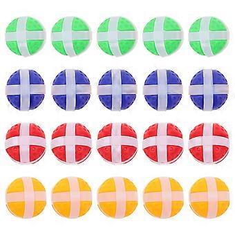 20pcs Sticky Balls For Fabric Dart Board - Hook And Loop Dart Sport Balls Toy - Paddle Game Accessories For Indoor And Outdoor Party Game 1.57 In