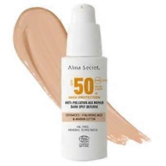 Anti-pollution facial sunscreen cream spf 50 50 ml of cream