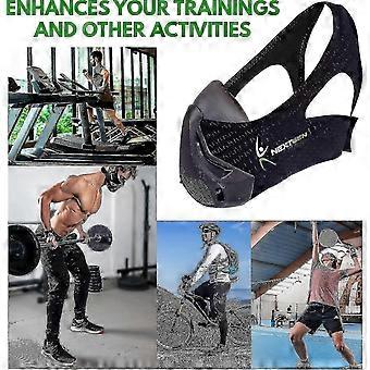 Nextgen Altitude Training Mask, Cardio Breathing and Respiratory Muscle Trainer with 24 Resistance Levels