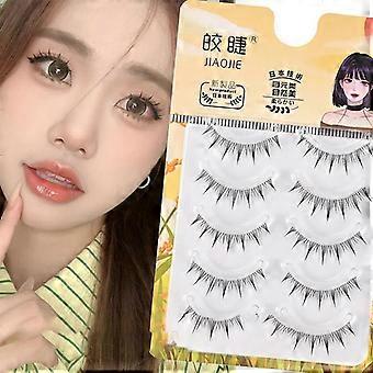 Wimpernset, flauschige Einzelwimpernverlängerung, Make-up für ein flauschiges, weiches und natürliches Finish