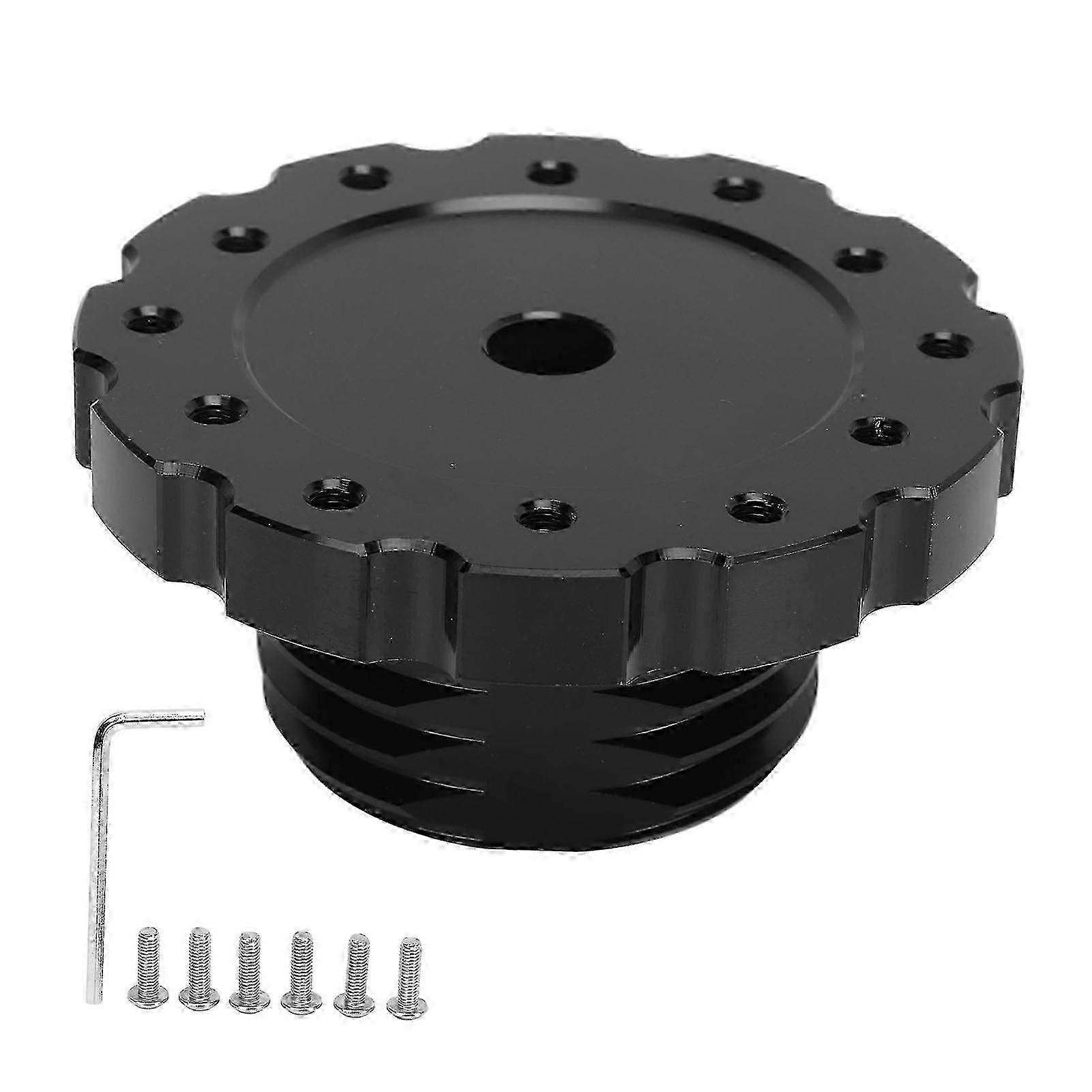 Sort Thrustmaster T300 T500 PC Rat Adapter (73mm)