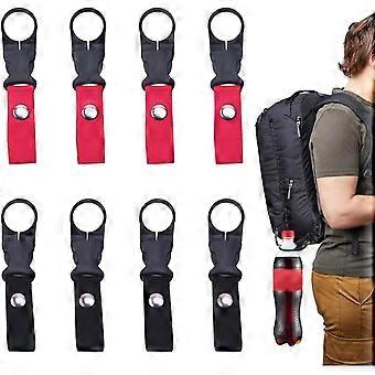 8 Pcs Bottle Holder Belt Buckle Bottle Holder Nylon Bottle Holder Water Bottle Holder Carabiner Holder Loops For Bottles