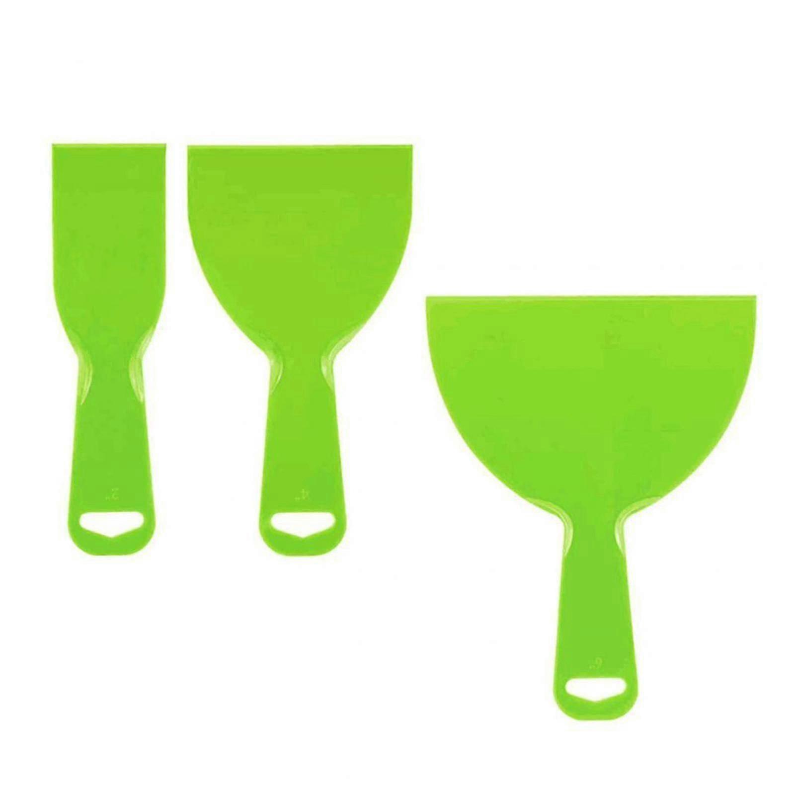 Practical 3 Pieces/set Spackle Putty Knives For Drywall Putty Decals Wallpapers