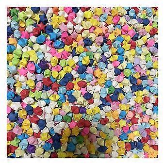 100 sztuk kolorowe DIY origami papierowe gwiazdy zestaw jednokolorowe paski papieru szczęśliwa gwiazda wykończone ręcznie robione origami gwiazda diy papier rękodzieło materiały prezent najlepsze wis