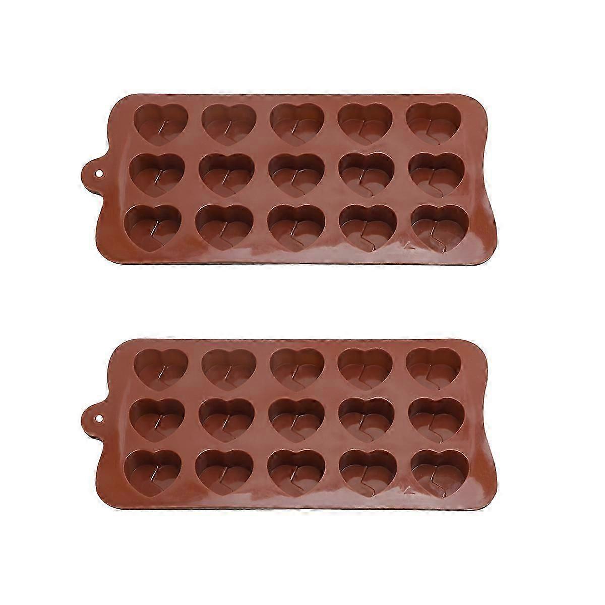 Multi-Purpose Silicone Molds Chocolate Baking Tools for Home 2Pcs