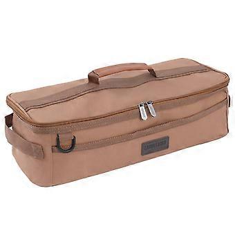 Camping Gear Storage Bag Waterproof Large Capacity Outdoor Travel Organizer Khaki Foldable