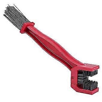 Motorcycle Motocross Bike Bicycle Chain Crankset Cleaning Brush Wash Cleaner Tool-ghpq