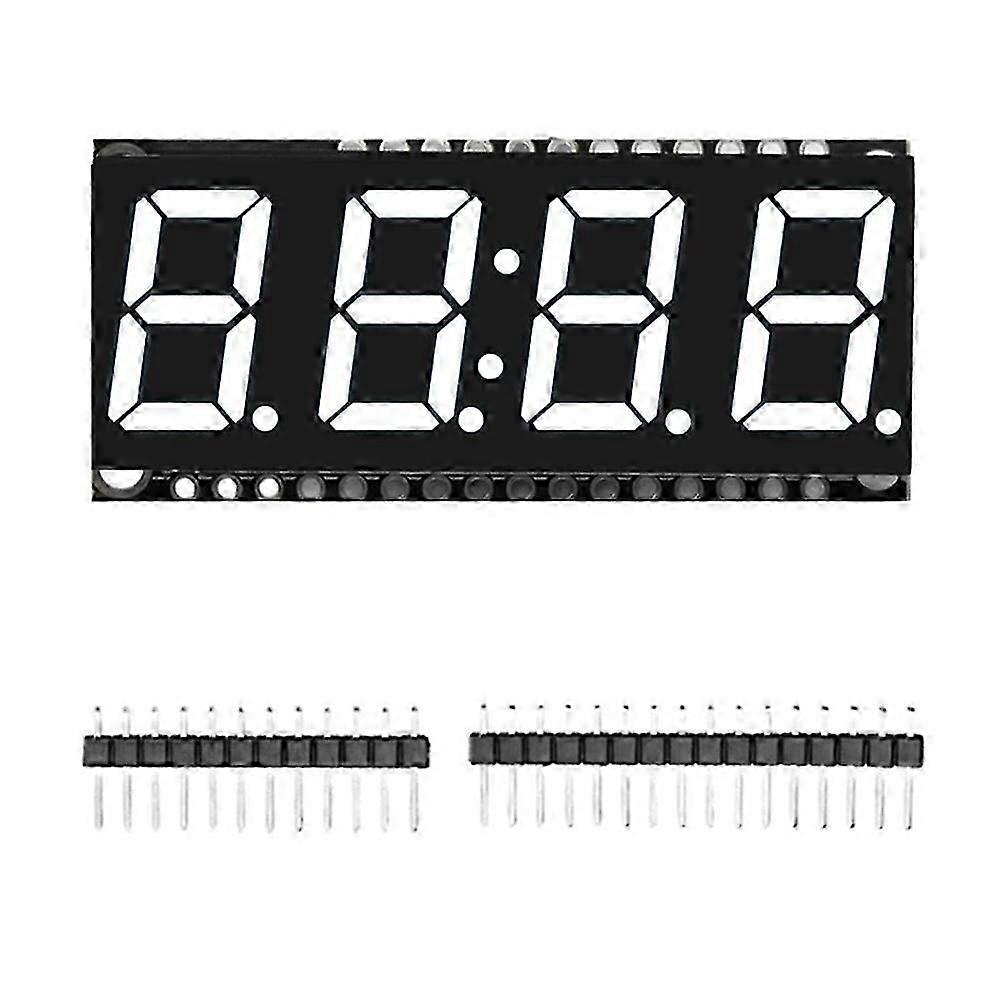 HT16K33 LED Display Module 4 Digit 7 Segment 0.56 Inch Time Clock Indicator Tube Module