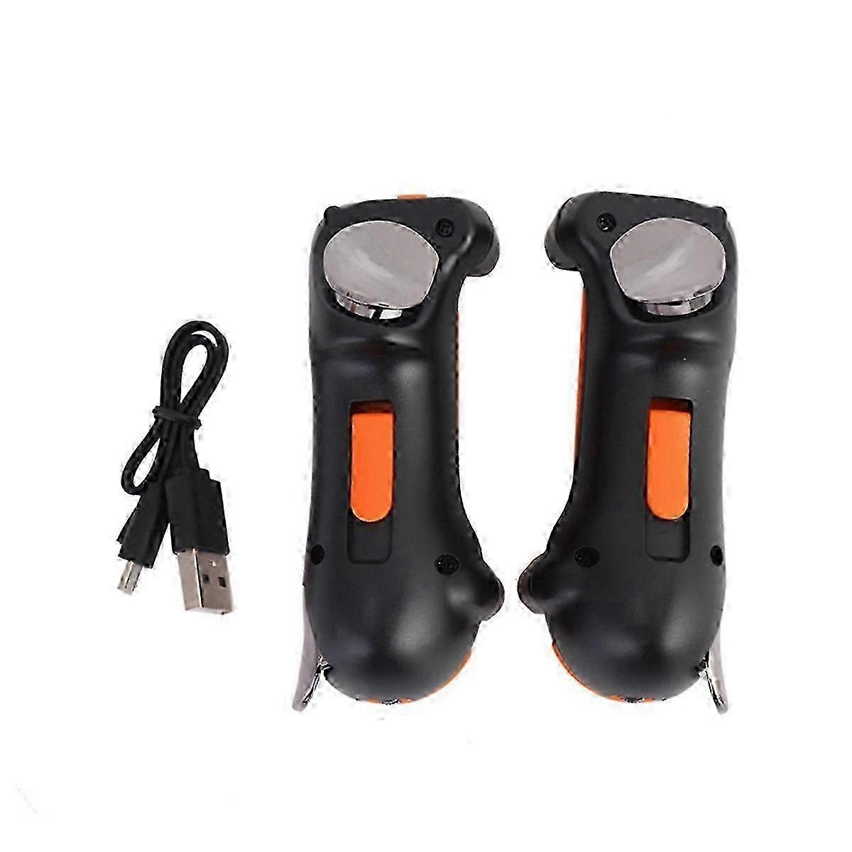 Mobile Game Trigger L1R1 Button Gamepad Joystick Grip Orange