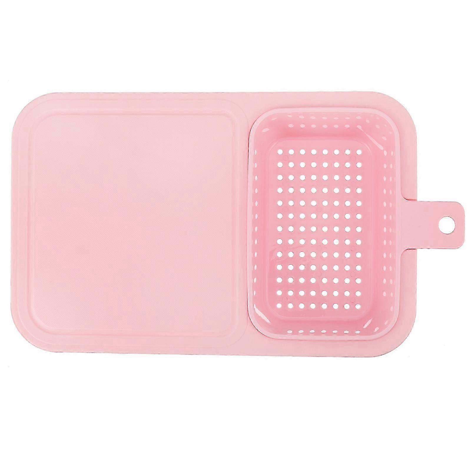Plastic Vegetable Cutting Board for Kitchen Draining Chopping Board