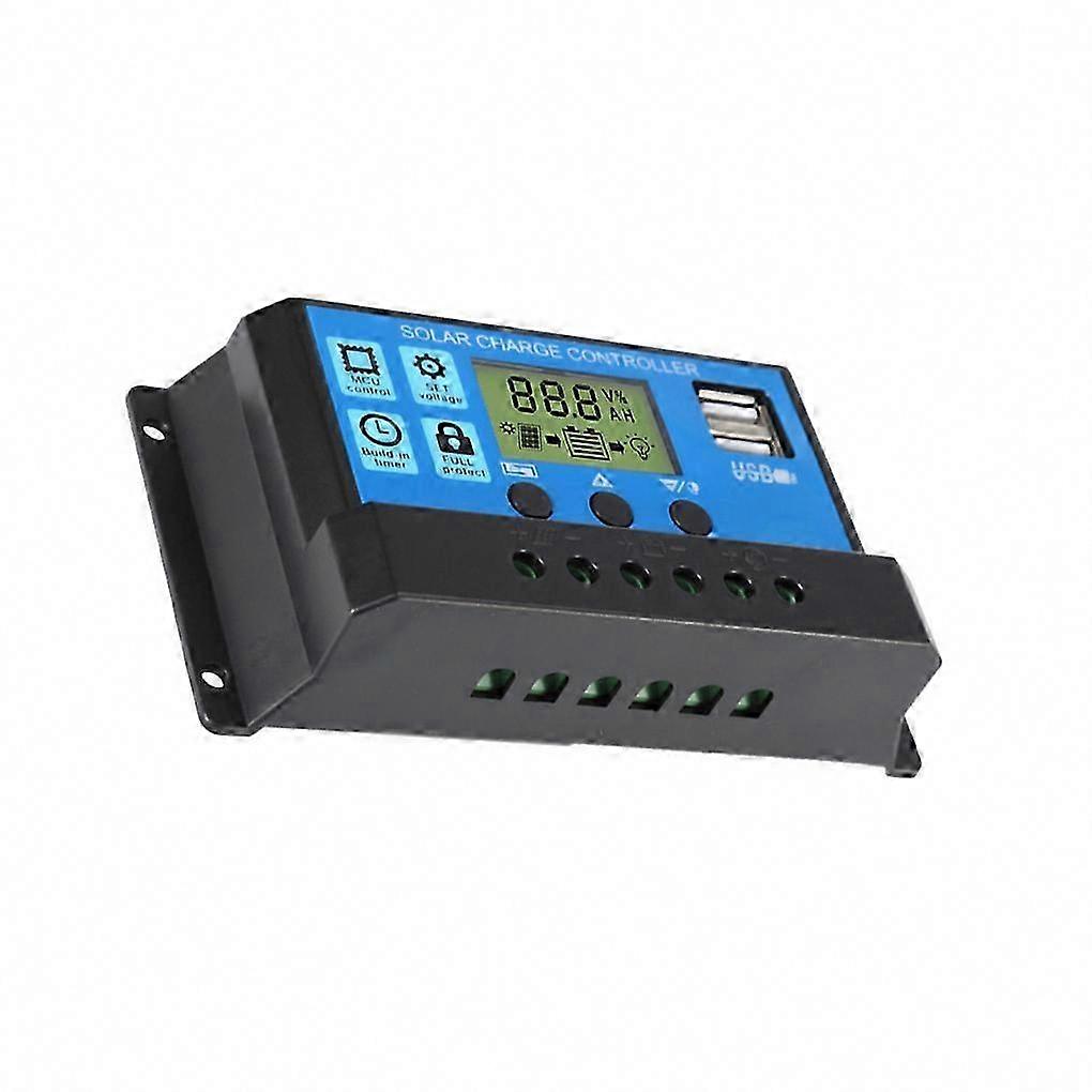 Solar Panel Charge Controller LCD Auto Regulator PAD Discharge Module