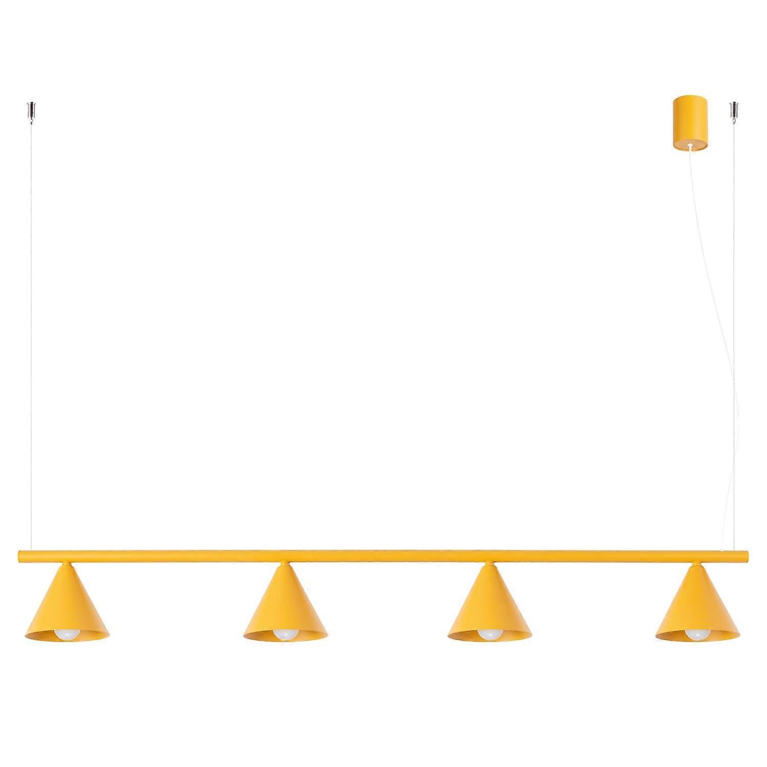 Chandelier NOX 4L yellow