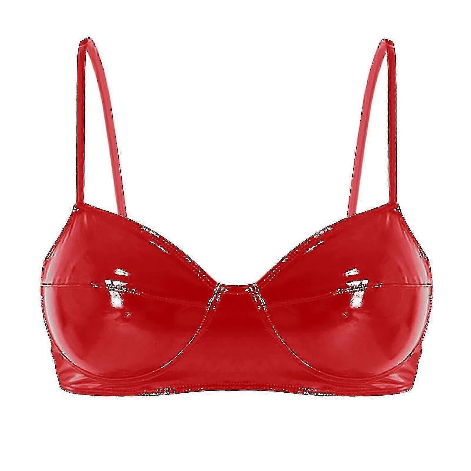 BH, hochglänzendes PVC-Lackleder