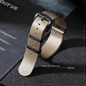 Nylon horlogebandje 20 mm 22 mm meerkleurig vervangend horlogebandje met lus voor militaire heren- en dameshorloges, sportriemen, universele horlogebandjes