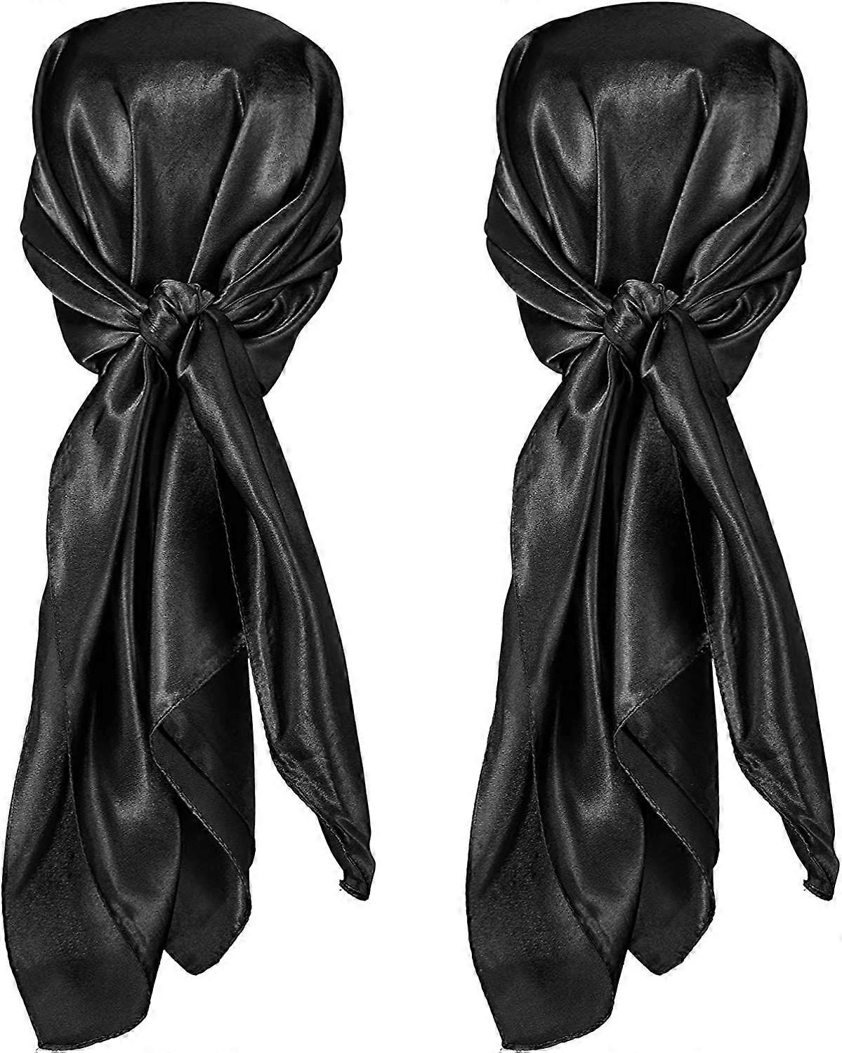 Silky Satin Head Scarf Lightweight Breathable