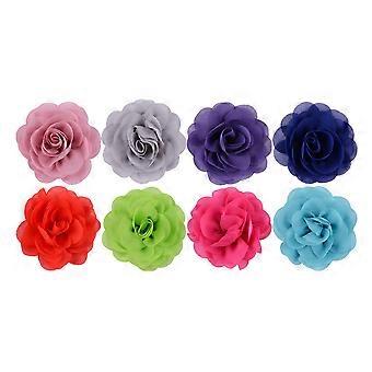 Dog Charms Flower Collar Accessories for Pet Groomers 8Pcs Set