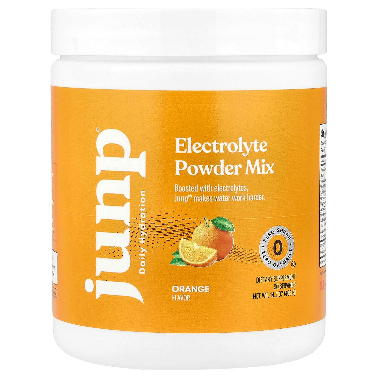 JUNP Hydration, Electrolyte Powder Mix, Orange, 14.2 oz (405 g)