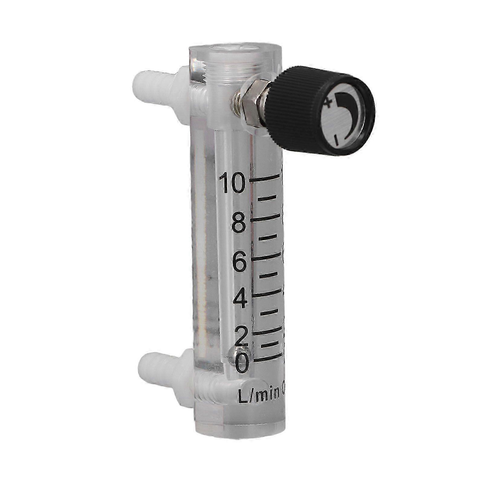 Panel Type Flow Meter 0?10LPM Acrylic Gas Flowmeter Tester compatible with Measuring Control