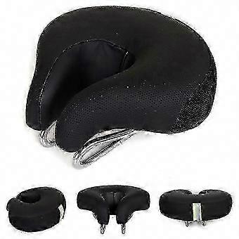 Noseless Bicycle Saddle Thickened Soft Cushion for Mountain Bike Cycling