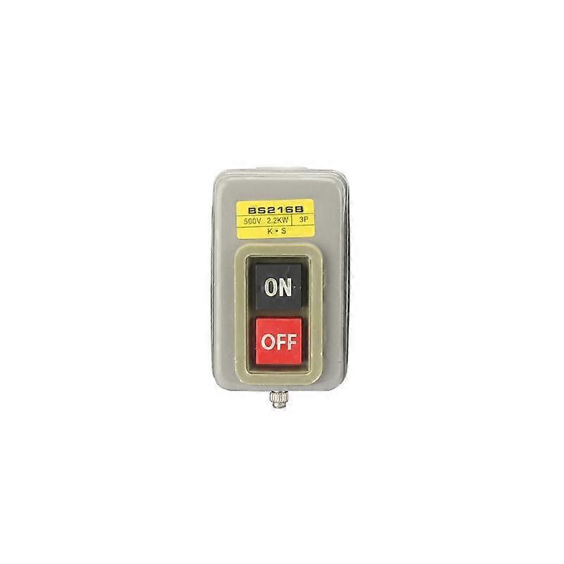 Start Button Switch Ac380V Three-Phase Bs211B Bs216B Bs230B Motor Control Start Stop Switch