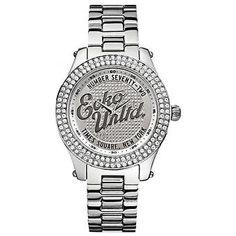 Marc Ecko the Rollie Quartz Analog Women's Watch with E13598M1 Stainless Steel Bracelet