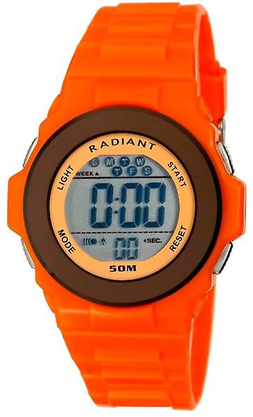 Radiant new galaxy Watch for Unisex Digital Quartz with Silicone Bracelet RA125601