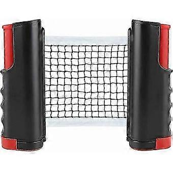YS Nets &amp; Fixings Ping Pong Net, Retractable Table Tennis Net/Replacement Set, Adjustable Net, Portable Travel Net, Indoor &amp; Outdoor Accessori