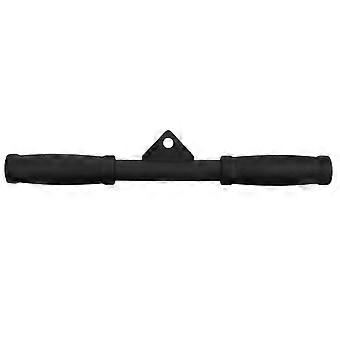 Black Steel Press Down Bar Handle for Fitness Equipment