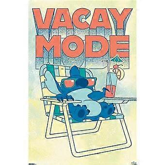 LILO AND STITCH: BEACH VIBES - VACAY MODE Wooden Jigsaw Puzzles UE313