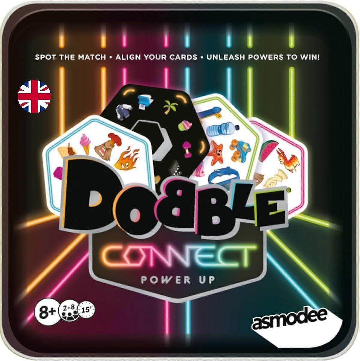 Dobble Connect Power Up (Tin Box) Card Game