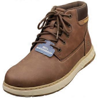 Skechers Garlan Waterproof Mens Casual Boots in Brown