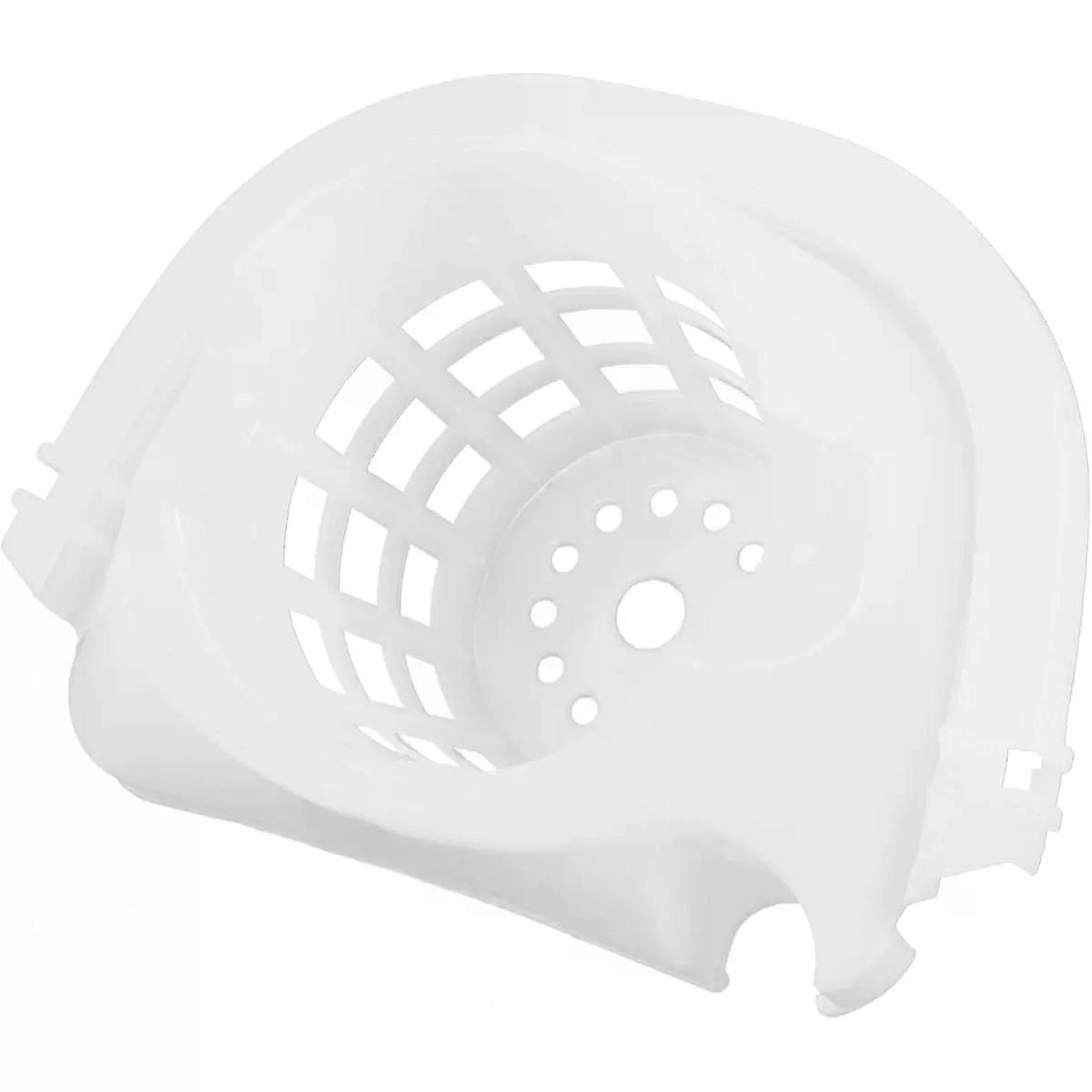 Bucket Basket Plastic Drainage Insert with Multiple Holes White