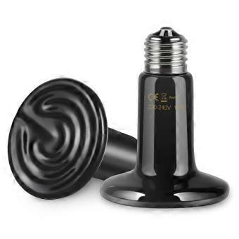 Infrarøde varmelegter E27, 100 W, til reptiler og terrarier.