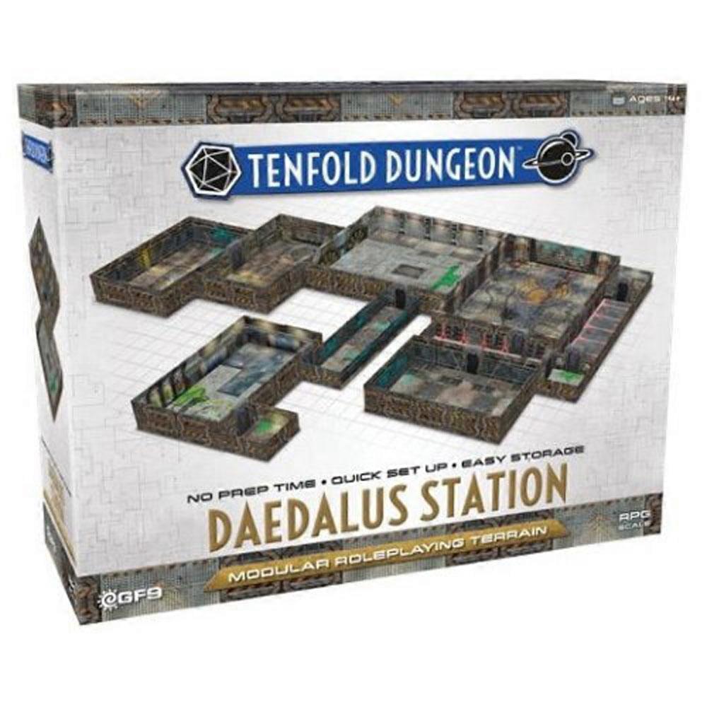 DAEDALUS STATION Tenfold Dungeon Lightweight, Quick Setup & Compact Terrain Set