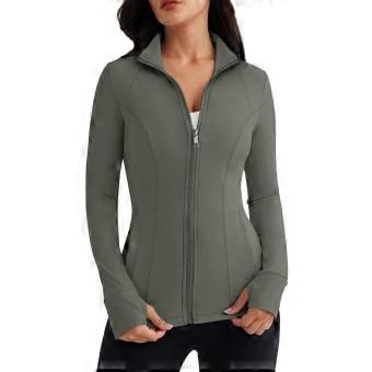 Women’s Lightweight Zip-up Athletic Jacket – Breathable Full Zip Hoodie With Stand-up Collar.C3