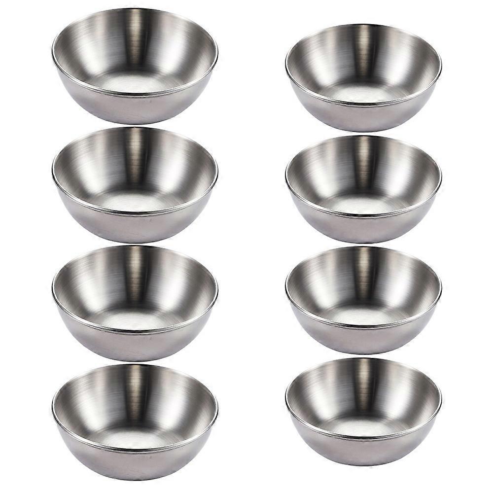 8pc Stainless Steel Condiment Serving Set