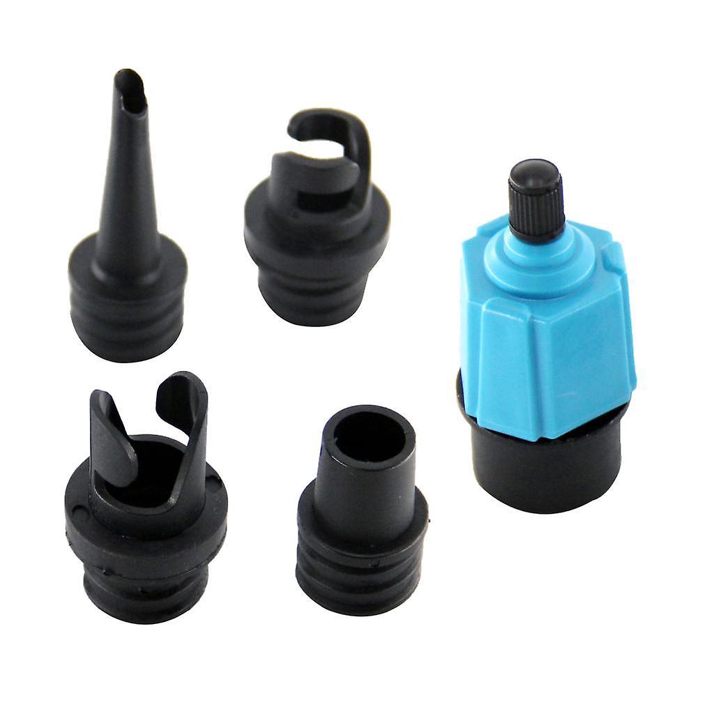4 in 1 Inflatable Boat Kayak Pump Valve Adapter Airbed Inflating Adaptor