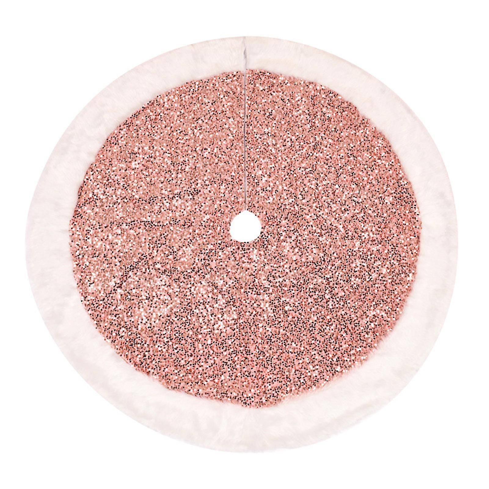 Sequined Christmas Tree Skirt Reusable Tree Blanket Creative Xmas