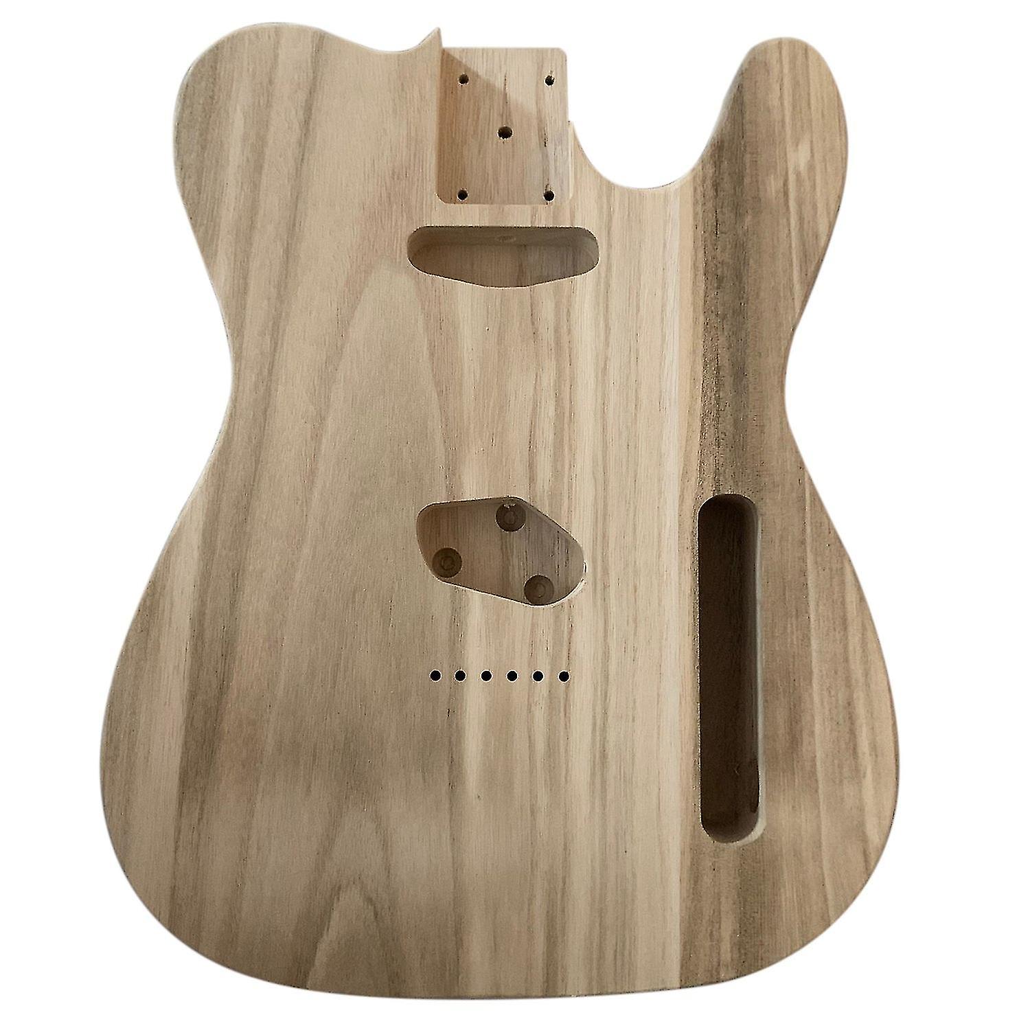 Gitarr Body Maple Cap DIY Elgitarr för oavslutad Tl Elgitarr
