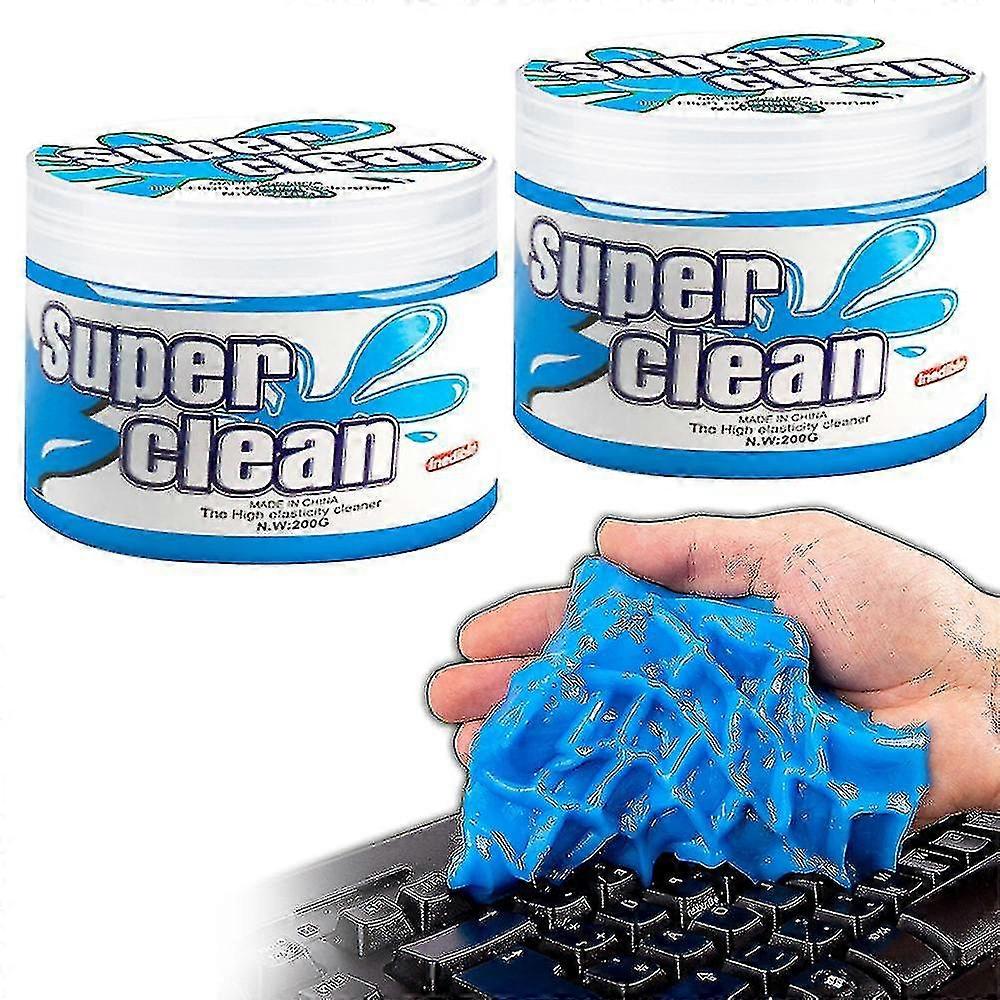2pcs Keyboard Cleaning Gel, Keyboard Cleaning Universal Dust Cleaner
