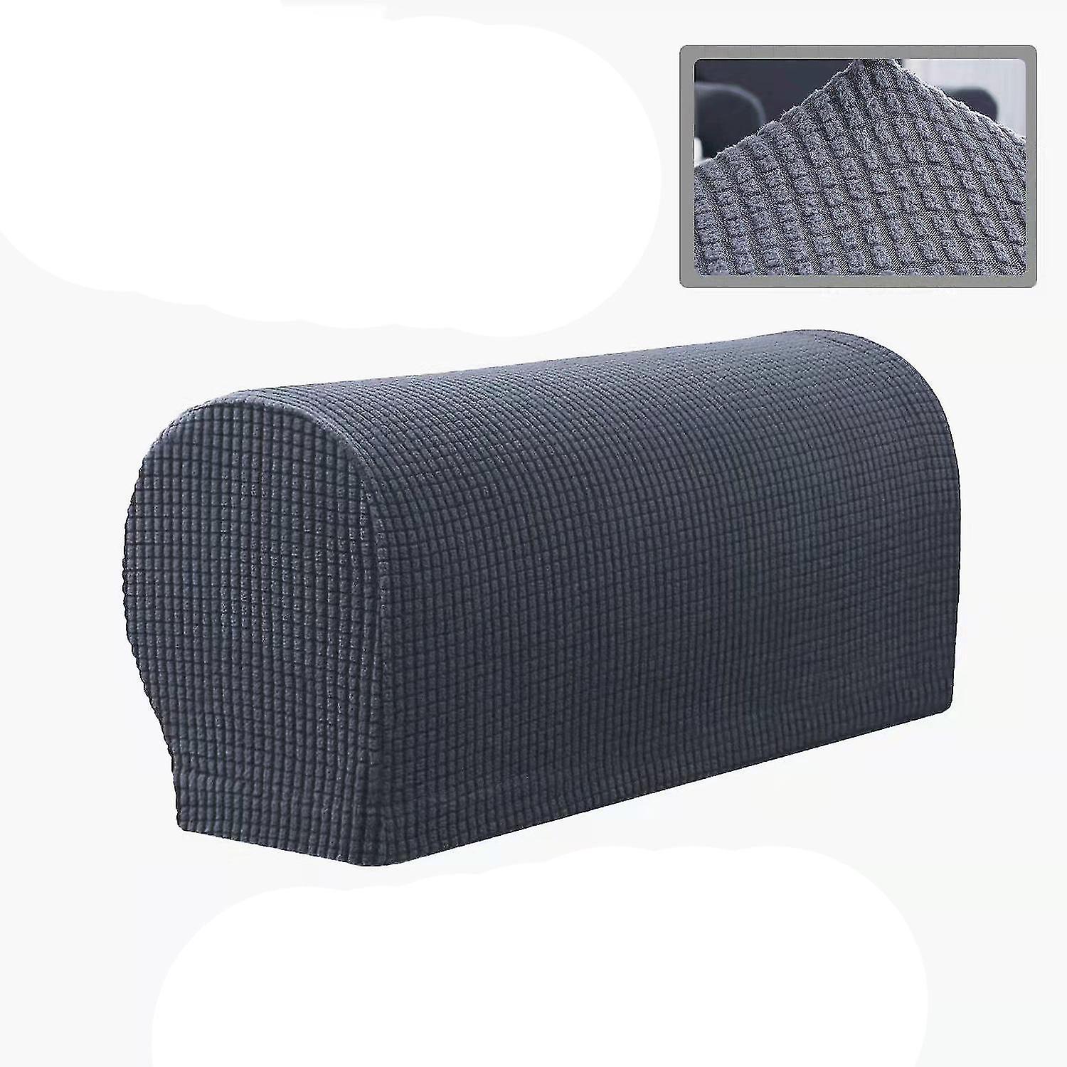 2pcs Sofa Protective Cover Sofa Armrest Elastic Stain-resistant Armrest Cover Four Seasons Universal
