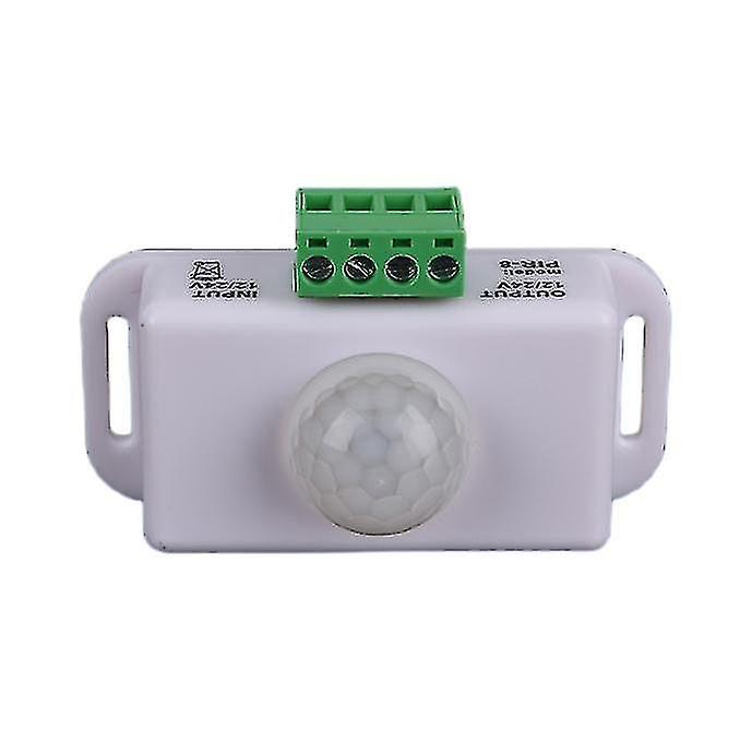 Automatic Dc 12-24v 8a Infrared Pir Motion Sensor Switch For Led Light Stylish